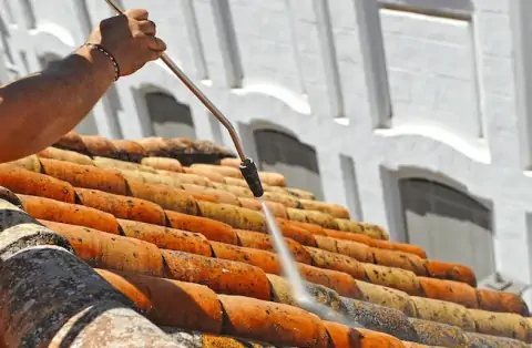 Nettoyage de toitures - Saint-Paul-de-Jarrat